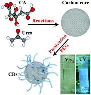 Graphical abstract: In situ fabrication of carbon dots-based lubricants using a facile ultrasonic approach