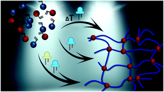 Graphical abstract: Polymer networks based on photo-caged diene dimerization