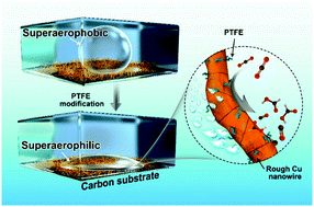 Graphical abstract: Superaerophilic copper nanowires for efficient and switchable CO2 electroreduction