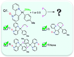 Graphical abstract: Reactivity of a new aryl cycloplatinated(ii) complex containing rollover 2,2′-bipyridine N-oxide toward a series of diphosphine ligands