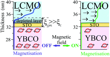 Graphical abstract: Field dependence of the ferromagnetic/superconducting proximity effect in a YBCO/STO/LCMO multilayer