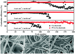 Graphical abstract: Uniform Li deposition regulated via three-dimensional polyvinyl alcohol nanofiber networks for effective Li metal anodes