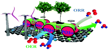 Graphical abstract: Highly active bifunctional oxygen electrocatalysts derived from nickel– or cobalt–phytic acid xerogel for zinc–air batteries