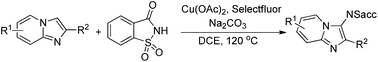 Graphical abstract: Copper-catalyzed C–N bond formation with imidazo[1,2-a]pyridines
