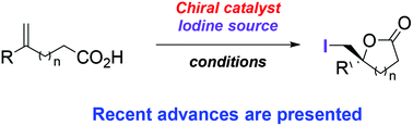 Graphical abstract: Catalytic enantioselective iodolactonization reactions