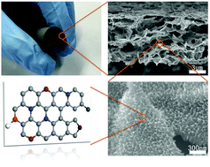 Graphical abstract: A hierarchical porous N-doped carbon electrode with superior rate performance and cycling stability for flexible supercapacitors