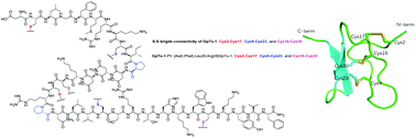 Graphical abstract: Facile synthesis of macrocyclic peptide toxins of GpTx-1 and its analogue