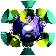 Graphical abstract: Merohedral icosahedral M48 (M = CoII, NiII) cage clusters supported by thiacalix[4]arene