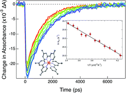 Graphical abstract: Insights into the excited state dynamics of Fe(ii) polypyridyl complexes from variable-temperature ultrafast spectroscopy