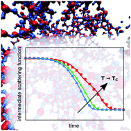 Graphical abstract: Two time scales for self and collective diffusion near the critical point in a simple patchy model for proteins with floating bonds