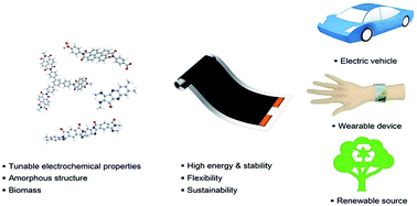 Graphical abstract: Organic small molecules and polymers as an electrode material for rechargeable lithium ion batteries