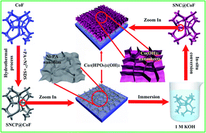 Graphical abstract: In situ conversion of sub-4 nm Co(OH)2 nanosheet arrays from phytic acid-derived Co3(HPO4)2(OH)2 for superior high loading supercapacitors