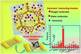 Graphical abstract: Heptazine based organic framework as a chemiresistive sensor for ammonia detection at room temperature