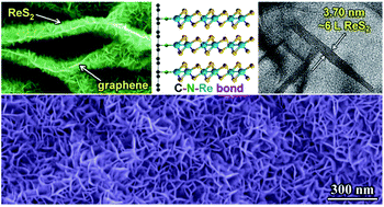 Graphical abstract: Few-layered ReS2 nanosheets vertically aligned on reduced graphene oxide for superior lithium and sodium storage
