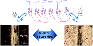 Graphical abstract: Tuning self-healing properties of stiff, ion-conductive polymers
