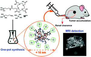 Graphical abstract: One-pot direct synthesis for multifunctional ultrasmall hybrid silica nanoparticles