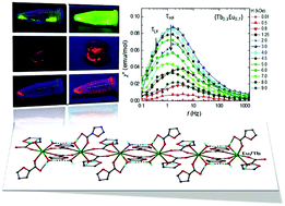 Graphical abstract: Heteronuclear {TbxEu1−x} furoate 1D polymers presenting luminescent properties and SMM behavior