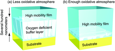 Graphical abstract: Buffer layer-less fabrication of a high-mobility transparent oxide semiconductor, La-doped BaSnO3