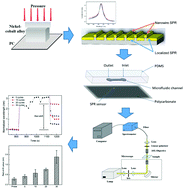 Graphical abstract: LMP1 gene detection using a capped gold nanowire array surface plasmon resonance sensor in a microfluidic chip