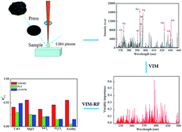 Graphical abstract: Rapid quantitative analysis of the acidity of iron ore by the laser-induced breakdown spectroscopy (LIBS) technique coupled with variable importance measures-random forests (VIM-RF)