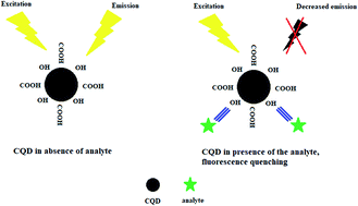 Graphical abstract: Principles, mechanisms, and application of carbon quantum dots in sensors: a review