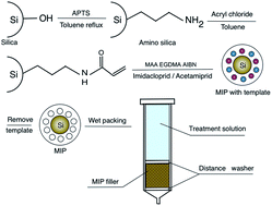 Graphical abstract: The synthesis of a dual-template surface molecularly imprinted polymer based on silica gel and its application in the removal of pesticides from tea polyphenols