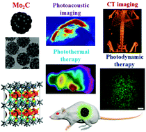 Graphical abstract: The theranostic nanoagent Mo2C for multi-modal imaging-guided cancer synergistic phototherapy