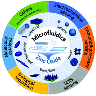 Graphical abstract: Microfluidics for ZnO micro-/nanomaterials development: rational design, controllable synthesis, and on-chip bioapplications