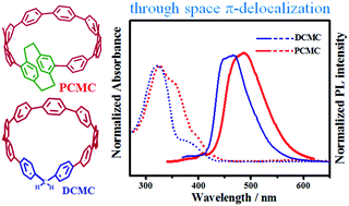 Graphical abstract: Through-space π-delocalization in a conjugated macrocycle consisting of [2.2]paracyclophane