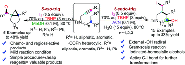 Graphical abstract: Regio- and chemoselective synthesis of nitrogen-containing heterocycles via the oxidative cascade cyclization of unactivated 1,n-enynes