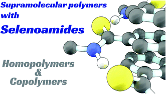 Graphical abstract: Selenoamides modulate dipole–dipole interactions in hydrogen bonded supramolecular polymers of 1,3,5-substituted benzenes