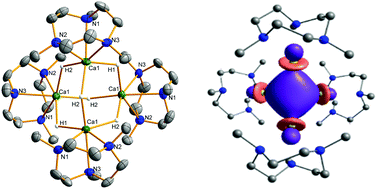 Graphical abstract: A tetranuclear calcium hydride cluster with a highly symmetric [Ca4H6]2+ core