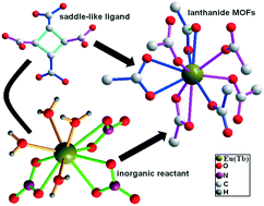 Graphical abstract: Series of 3D lanthanide MOFs derived from saddle-like alicyclic tetracarboxylate ligands: synthesis, characterization and structure–photoluminescence correlations