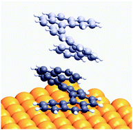 Graphical abstract: Structural analysis of helicene molecules adsorbed on symmetric surfaces