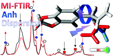 Graphical abstract: The role of dispersion and anharmonic corrections in conformational analysis of flexible molecules: the allyl group rotamerization of matrix isolated safrole