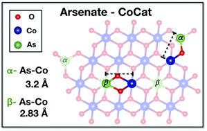Graphical abstract: Structural and functional role of anions in electrochemical water oxidation probed by arsenate incorporation into cobalt-oxide materials