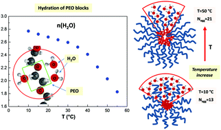 Graphical abstract: Evidence of pre-micellar aggregates in aqueous solution of amphiphilic PDMS–PEO block copolymer