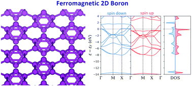 Graphical abstract: Superoctahedral two-dimensional metallic boron with peculiar magnetic properties