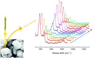 Graphical abstract: Local anisotropy in single crystals of zeotypes with the MFI framework structure evidenced by polarised Raman spectroscopy