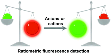 Graphical abstract: Synthetic ratiometric fluorescent probes for detection of ions