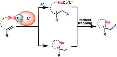 Graphical abstract: Recent advances in copper-catalysed radical-involved asymmetric 1,2-difunctionalization of alkenes