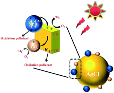 Graphical abstract: Ultra-small subnano TiOx clusters as excellent cocatalysts for the photocatalytic degradation of tetracycline on plasmonic Ag/AgCl