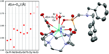 Graphical abstract: The solid-state structures and ligand cavity evaluation of lanthanide(iii) complexes of a DOTA analogue with a (dibenzylamino)methylphosphinate pendant arm