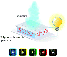 Graphical abstract: An efficient polymer moist-electric generator