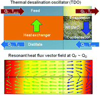 Graphical abstract: Resonant energy transfer enhances solar thermal desalination
