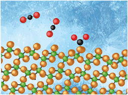 Graphical abstract: Carbon dioxide binding in supercooled water nanofilms on nanominerals