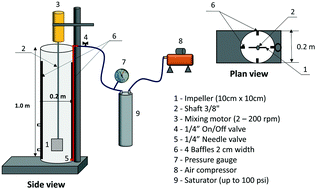 Graphical abstract: Large batch bench-scale dissolved air flotation system (LB-DAF) for drinking water treatability tests