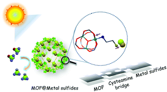 Graphical abstract: A unique coordination-driven route for the precise nanoassembly of metal sulfides on metal–organic frameworks