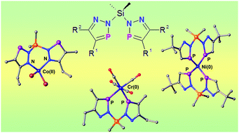 Graphical abstract: Synthesis and coordination properties of new σ2,λ3-P/N switchable chelators based on [1,2,3]-diazaphosphole