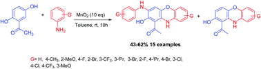 Graphical abstract: Quinacetophenone: a simple precursor for synthesis of phenoxazines